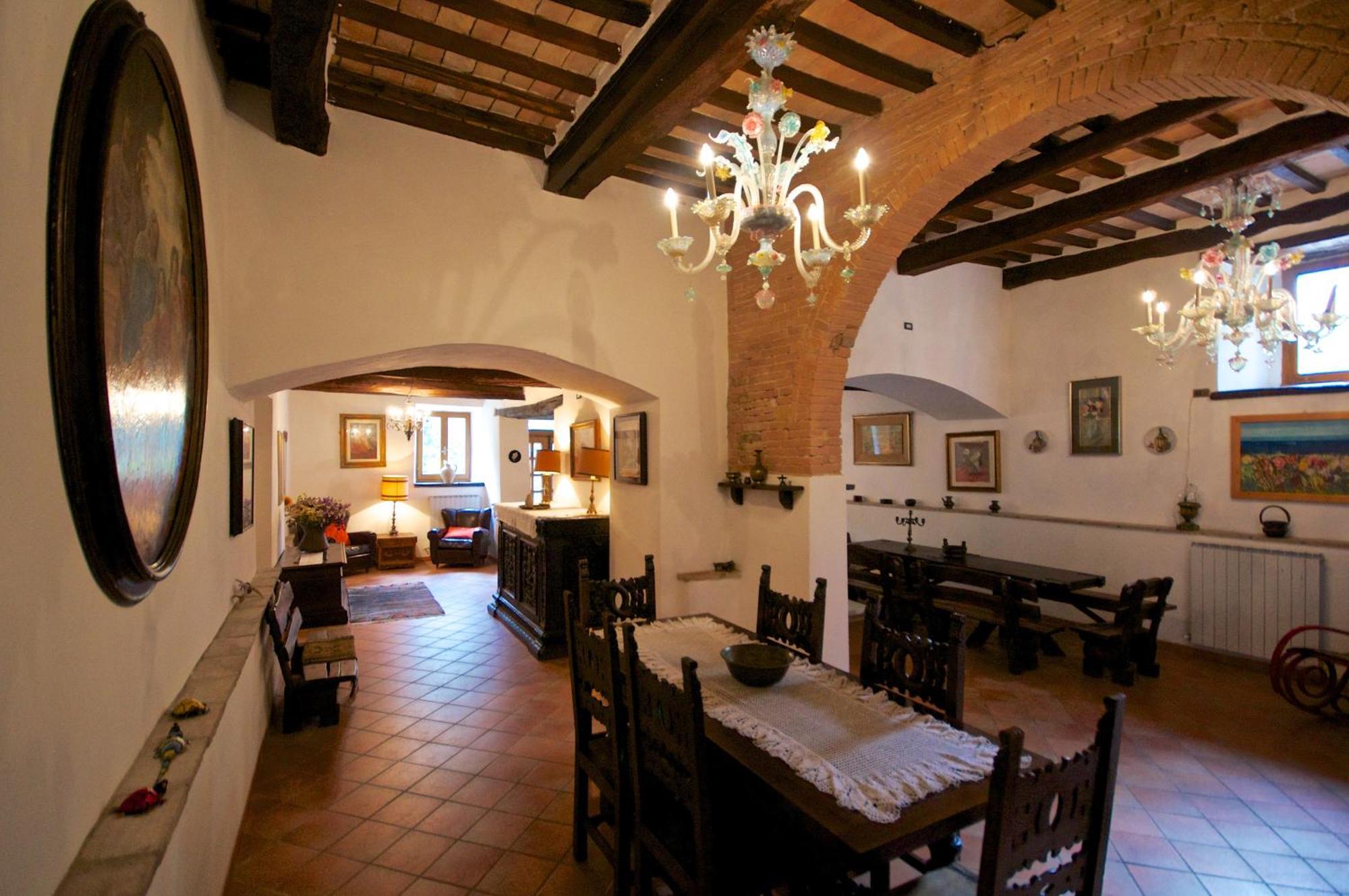 Agriturismo Corvaia Радикофани Экстерьер фото